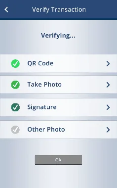 Verified orders